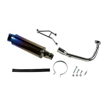 【大幅値下げ】ズーマー対応 社外マフラー チタンカラー ステンレスマフラー Amazon | バイクパーツセンター(Bike Parts Center) カスタム